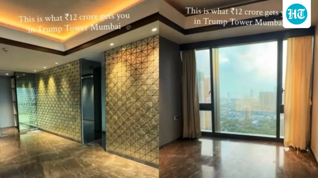 Step inside Trump Tower Mumbai’s ₹12 crore apartment that looks like 5-star hotel: 1,600 square foot 4BHK with sea view Step inside Trump Tower Mumbai’s ₹12 crore apartment that looks like 5-star hotel: 1,600 square foot 4BHK with sea view