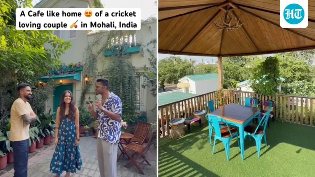 Step inside this cricket-loving couple’s cafe-like home in Mohali: Covered in greenery with multiple sitting areas Step inside this cricket-loving couple’s cafe-like home in Mohali: Covered in greenery with multiple sitting areas