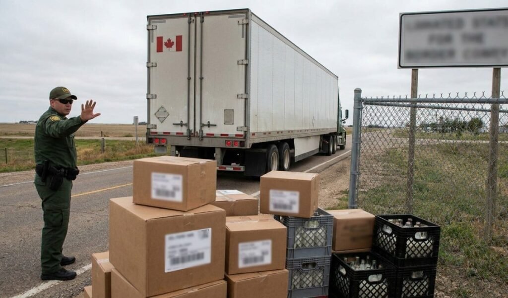 US-Canada Trade War गहराया: Donald Trump ने कनाडाई प्रोडक्ट्स पर लगाया कड़ा बैन US-Canada Trade War गहराया: Donald Trump ने कनाडाई प्रोडक्ट्स पर लगाया कड़ा बैन