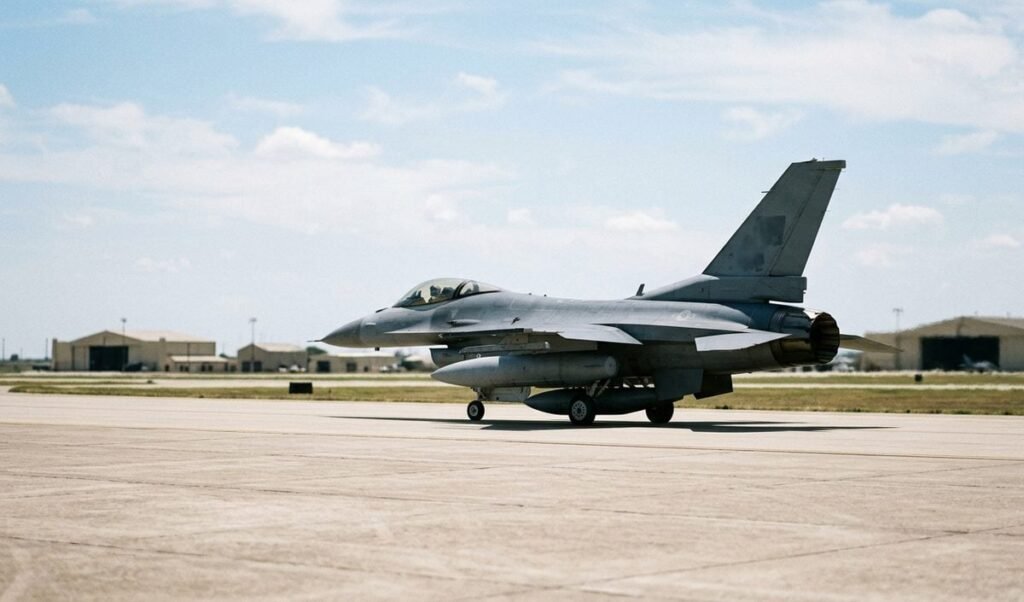 US में ट्रेनिंग के दौरान F-16 फाइटर जेट क्रैश, सुरक्षित बाहर निकला पायलट