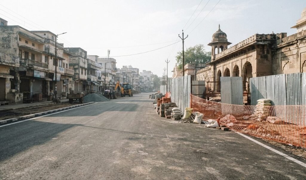 Ujjain में Simhastha 2028 road widening के दौरान विवाद, पुलिस पर पथराव Ujjain में Simhastha 2028 road widening के दौरान विवाद, पुलिस पर पथराव