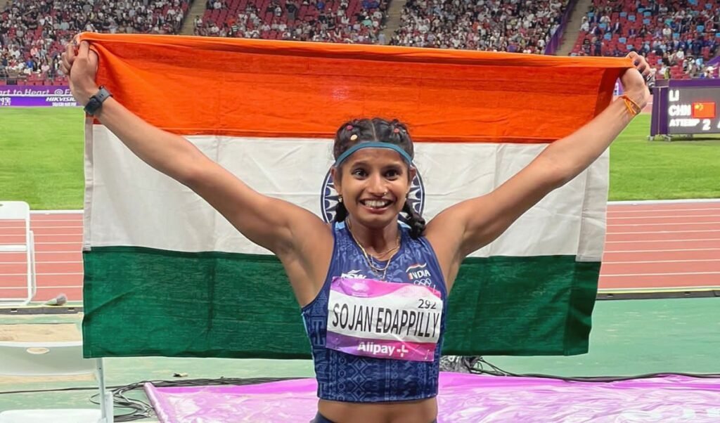 ancy sojan was just one leap away from gold at the asian games ancy sojan was just one leap away from gold at the asian games