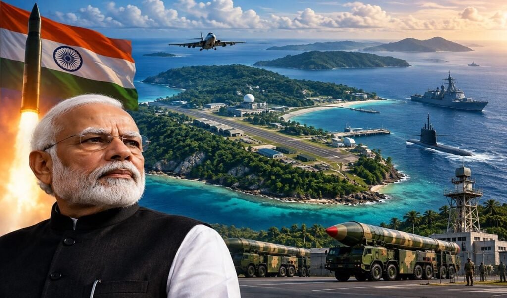 andaman nicobar smr nuclear power great nicobar malacca strait india china uranium seawater