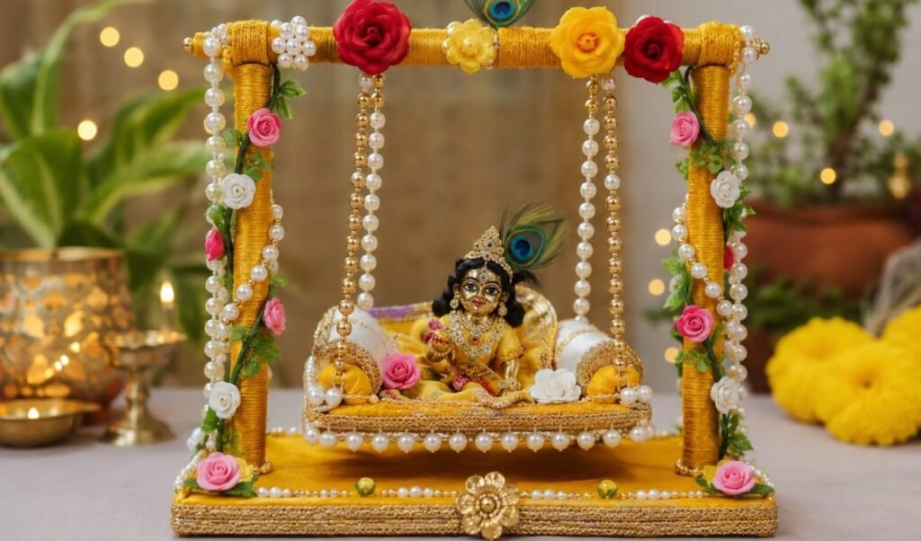 ladoo gopal jhula decoration tips on janmashtami 2026 ladoo gopal jhula decoration tips on janmashtami 2026