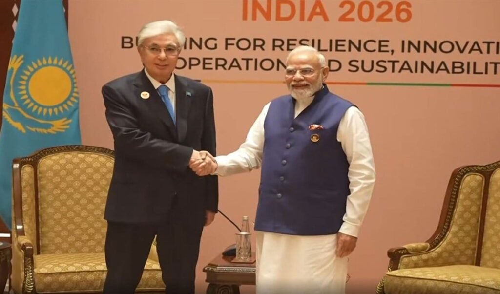 pm modi and president tokayev give a new dimension to their strategic partnership