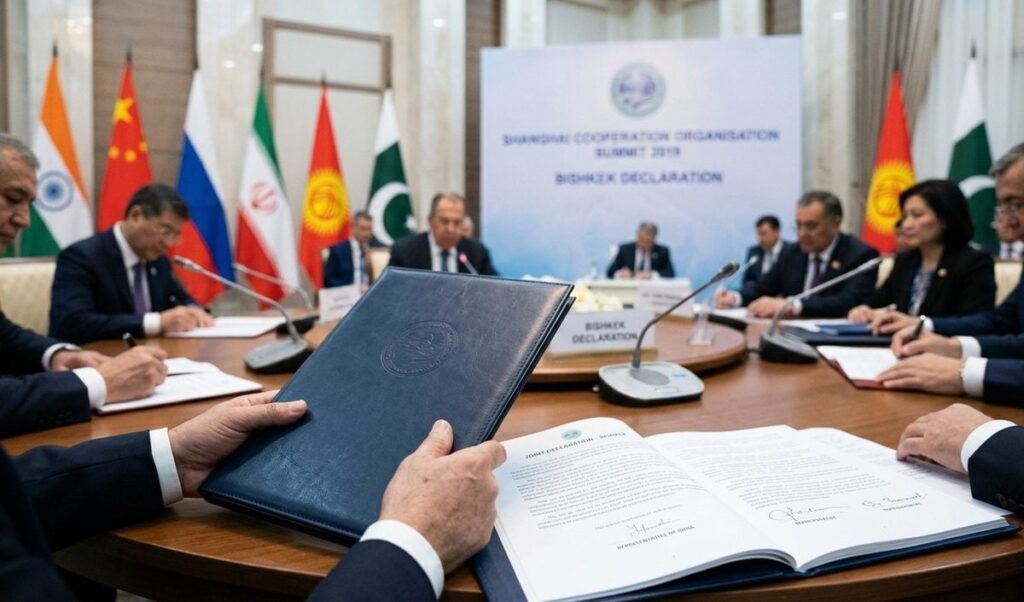 sco summit bishkek declaration double standards terrorism unacceptable sco summit bishkek declaration double standards terrorism unacceptable