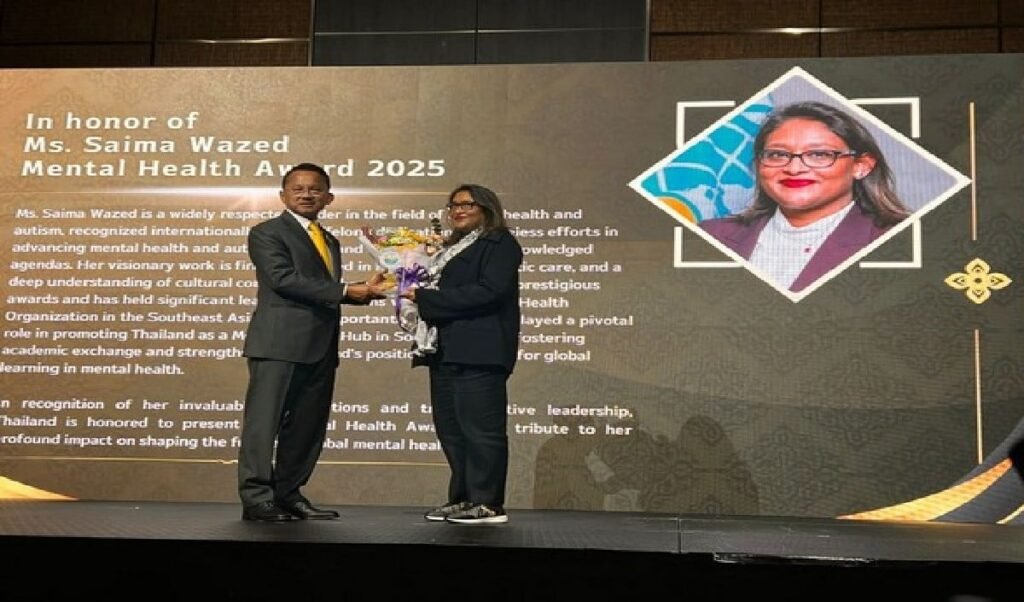sheikh hasina daughter saima wazed resigns from who sheikh hasina daughter saima wazed resigns from who