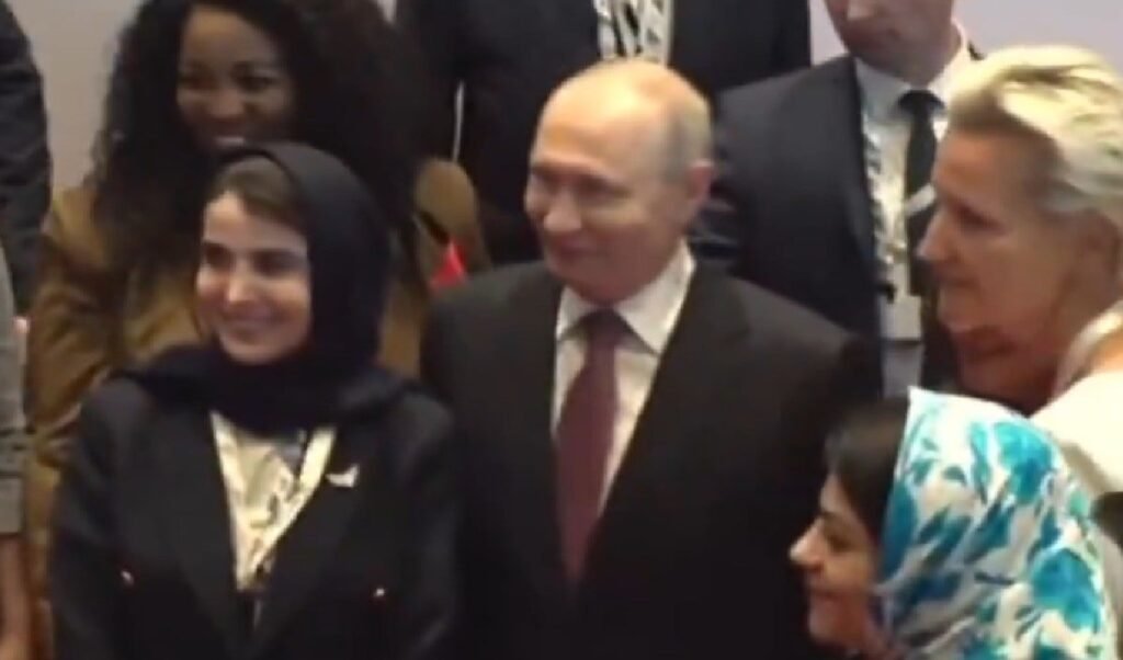 speaking from the brics platform putin took a sharp dig at the g7