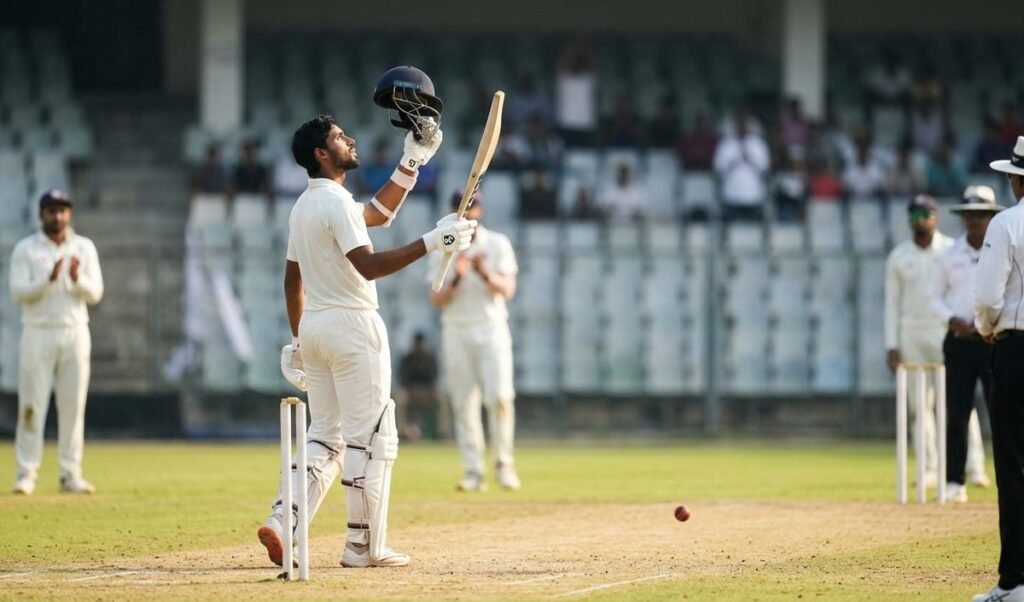 tilak varma aims test cricket duleep trophy century tilak varma aims test cricket duleep trophy century