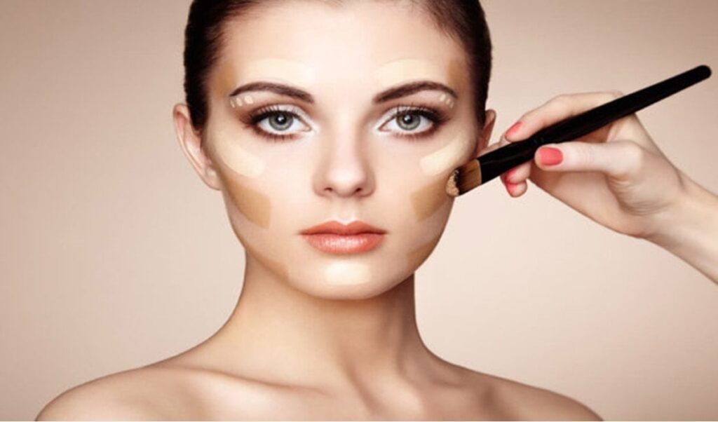 using wrong makeup damage skin excessive use of foundation spoil look