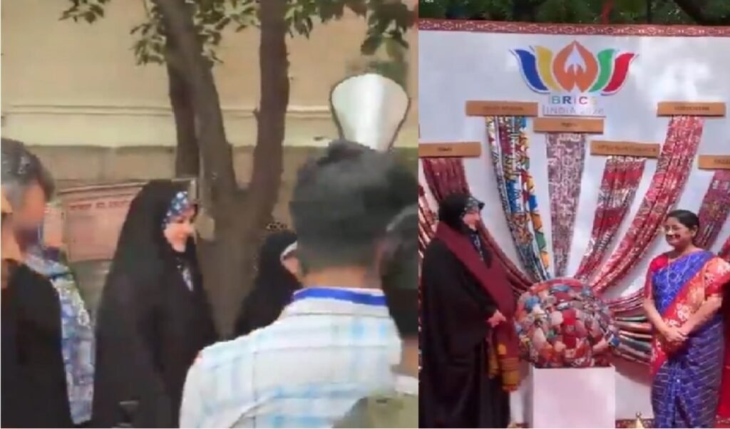 zahra daughter of the iranian president visited the brics market and explored traditional crafts a zahra daughter of the iranian president visited the brics market and explored traditional crafts a