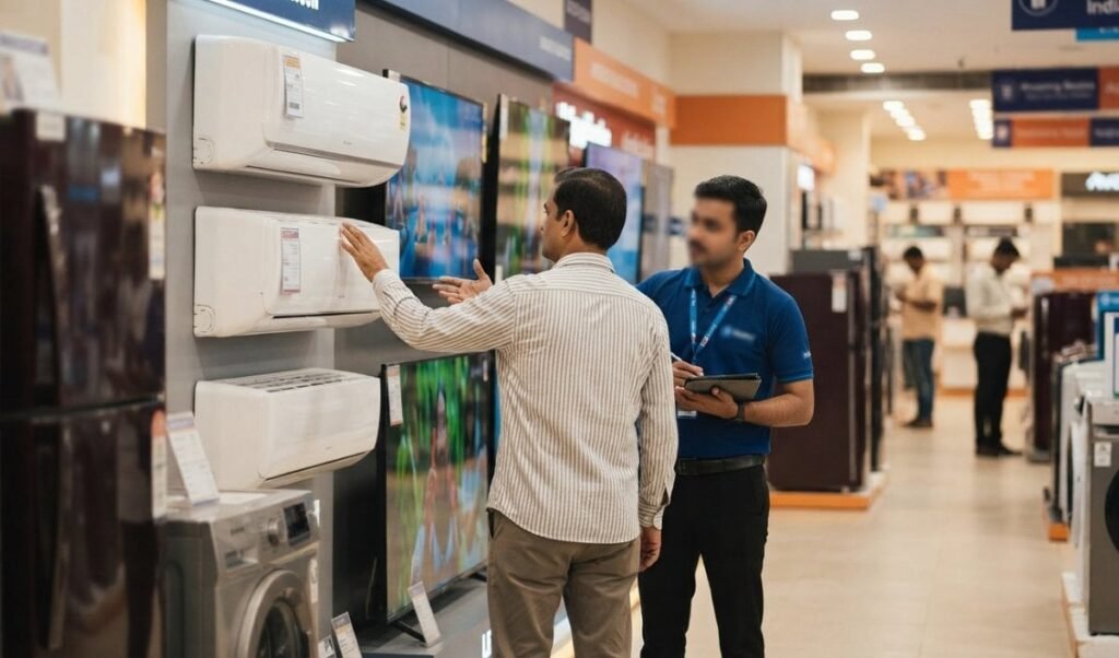 त्योहारी सीजन से पहले AC, TV और Washing Machine के दाम 8% तक बढ़ेंगे त्योहारी सीजन से पहले AC, TV और Washing Machine के दाम 8% तक बढ़ेंगे