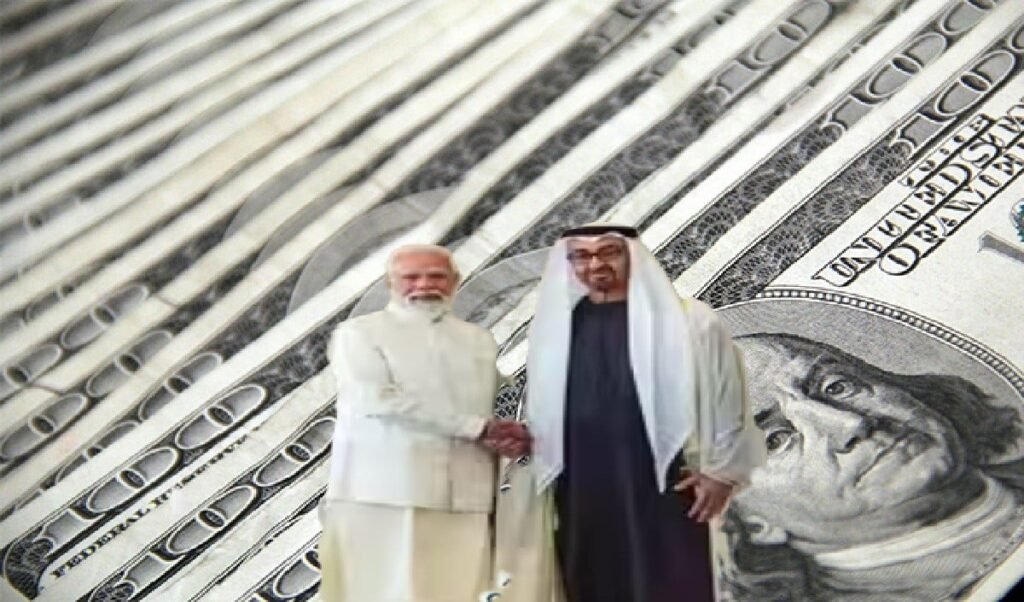 भारत-UAE की 100 बिलियन डॉलर की यारी, सकपकाया चीन भारत-UAE की 100 बिलियन डॉलर की यारी, सकपकाया चीन