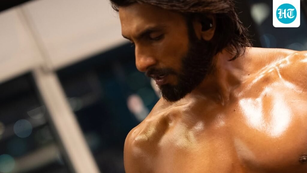 ‘A father of two at 41’: Ranveer Singh’s insane physique in new shirtless pic has the internet swooning ‘A father of two at 41’: Ranveer Singh’s insane physique in new shirtless pic has the internet swooning