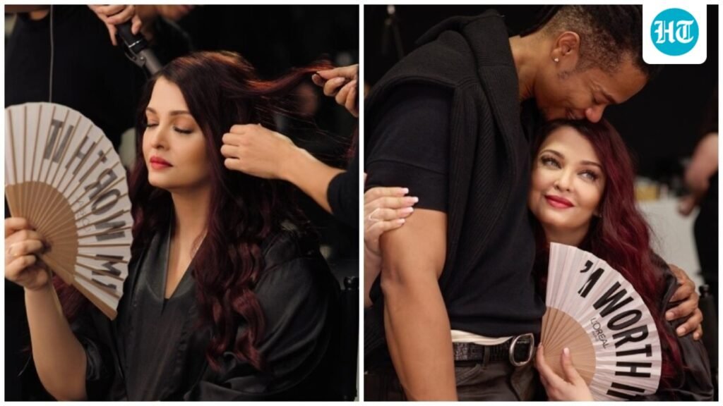Aishwarya Rai’s BTS pics from L’Oreal Paris Fashion Week glam room floors fans: ‘She is worth it and she knows it’ Aishwarya Rai’s BTS pics from L’Oreal Paris Fashion Week glam room floors fans: ‘She is worth it and she knows it’