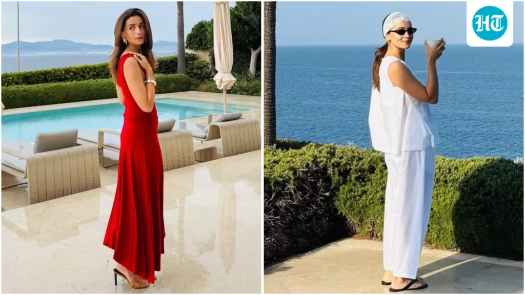 Alia Bhatt’s Mallorca getaway is all about sun, sea and standout style; inside her wardrobe of breezy whites, playful beachwear and bold evening looks