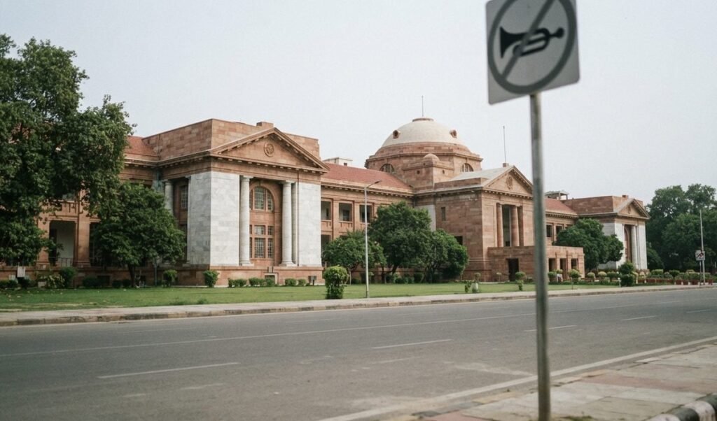 Allahabad High Court सख्त: यूपी सरकार 3 महीने में तय करे Silence Zone, प्रेशर हॉर्न पर रोक Allahabad High Court सख्त: यूपी सरकार 3 महीने में तय करे Silence Zone, प्रेशर हॉर्न पर रोक