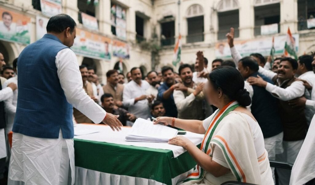 Aradhana Mishra ने संभाला UP Congress अध्यक्ष का पद, लखनऊ मुख्यालय में हुआ हंगामा