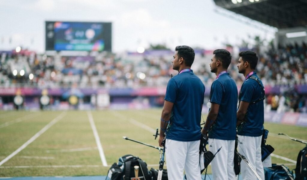 Asian Games में भारतीय पुरुष रिकर्व टीम ने जीता Silver, फाइनल में कोरिया से 1-5 से मिली हार
