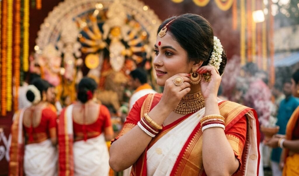 Beauty Tips: Durga Puja में साड़ी के साथ पहनें ये 9 Trendy Jewellery, मिलेगा परफेक्ट एथनिक लुक