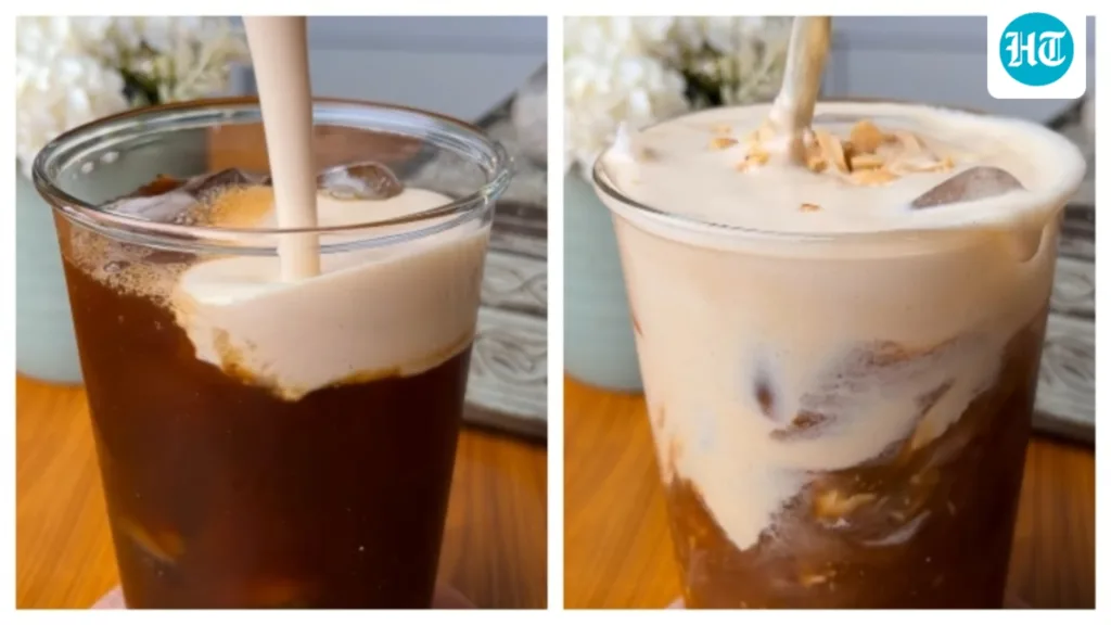 Bored with your usual cold coffee? Try this salted peanut butter cream coffee for a nutty twist Bored with your usual cold coffee? Try this salted peanut butter cream coffee for a nutty twist