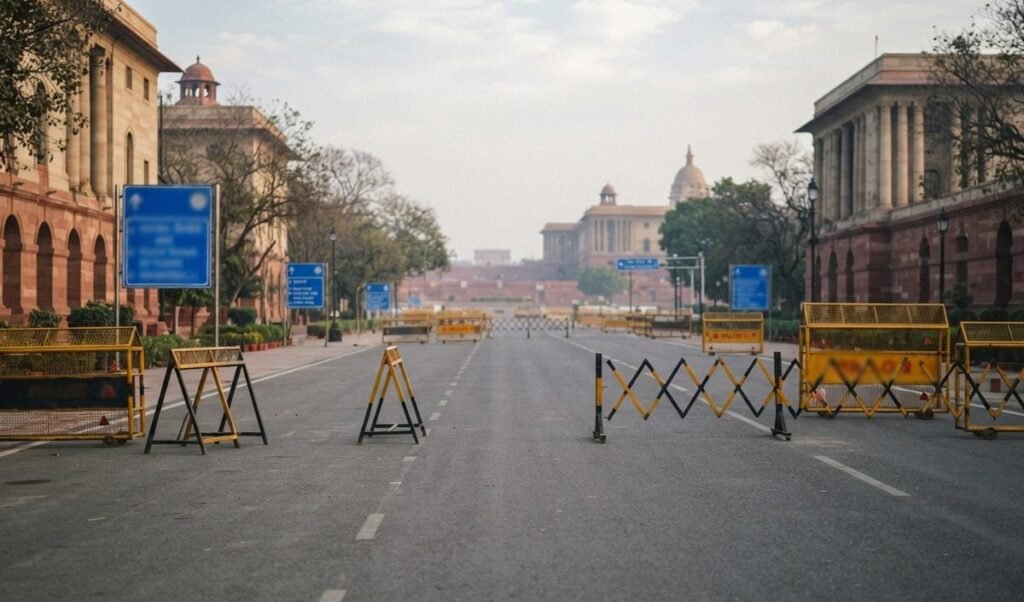 CEC के इस्तीफे की मांग पर कॉजपा का प्रदर्शन, Delhi Traffic Police ने जारी की एडवाइजरी