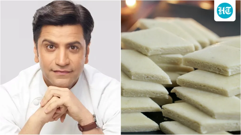 Chef Kunal Kapur’s kaju katli recipe: Learn how to make this classic Indian sweet at home with just 3 ingredients
