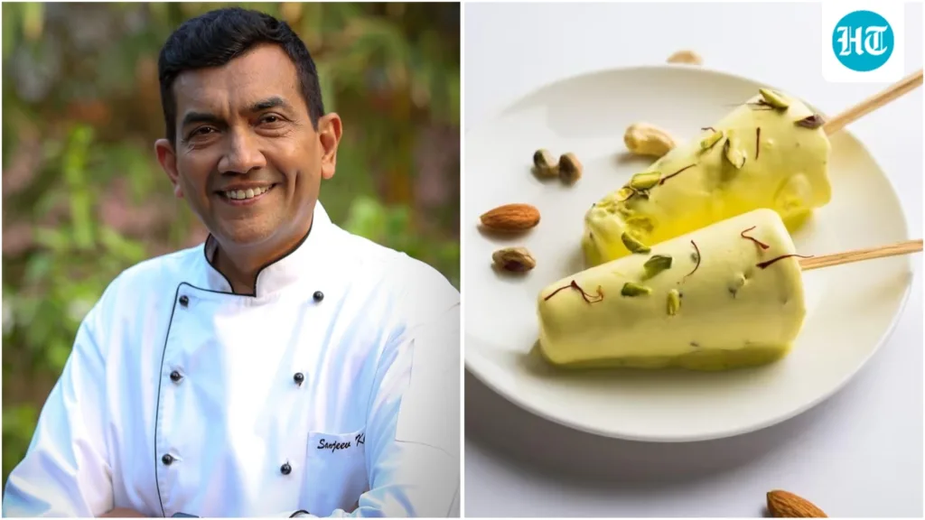 Chef Sanjeev Kapoor’s kesar pista kulfi recipe: A step-by-step guide to making the creamy, rich Indian dessert with simple ingredients at home
