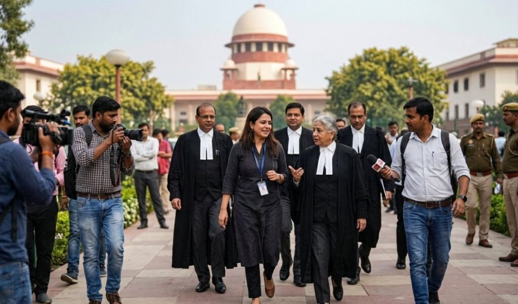 Delhi Police की कार्रवाई पर Supreme Court की रोक, महिला पत्रकार को मिली राहत