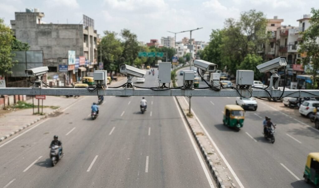 Delhi Traffic Police के कैमरों ने हर मिनट काटे 10 चालान, वसूली की दर बेहद कम Delhi Traffic Police के कैमरों ने हर मिनट काटे 10 चालान, वसूली की दर बेहद कम