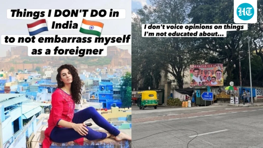Dutch woman living in Mumbai shares ‘things she does not do in India to embarrass herself as a foreigner’ Dutch woman living in Mumbai shares ‘things she does not do in India to embarrass herself as a foreigner’