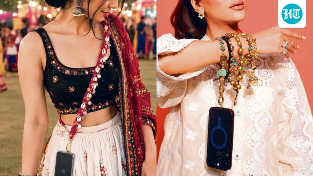 Glam drop series with HT City | Let your phone tag along this Navratri season with phone slings and charms Glam drop series with HT City | Let your phone tag along this Navratri season with phone slings and charms