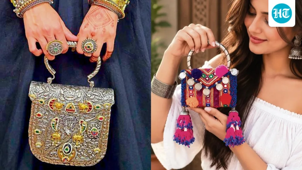 Glam drop with HT City | Let your bag take the spotlight this Navratri season, choose from brass clutch, sparkling sling and boho-themed backpacks Glam drop with HT City | Let your bag take the spotlight this Navratri season, choose from brass clutch, sparkling sling and boho-themed backpacks