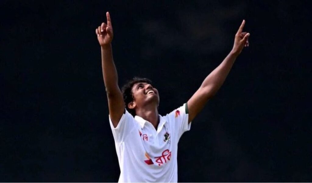 Hasan Mahmud की Hat-trick से अफगानिस्तान पस्त, Bangladesh ने बनाई 329 रन की मजबूत बढ़त