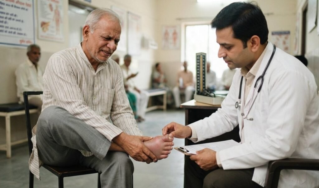 High Uric Acid के लक्षण और बचाव: जोड़ों में सूजन और Gout का खतरा ऐसे घटाएं High Uric Acid के लक्षण और बचाव: जोड़ों में सूजन और Gout का खतरा ऐसे घटाएं