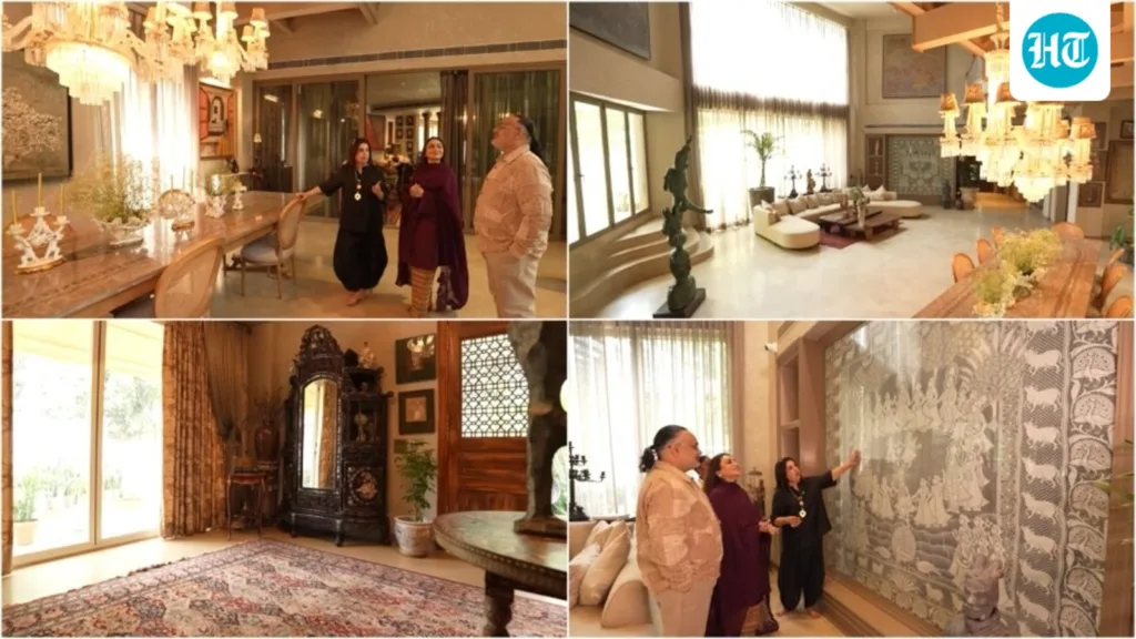 Inside Heeramandi designers Harpreet and Rimple Narula’s Delhi bungalow: Looks less like a house and more like vintage hotel, ‘art museum’ and palace