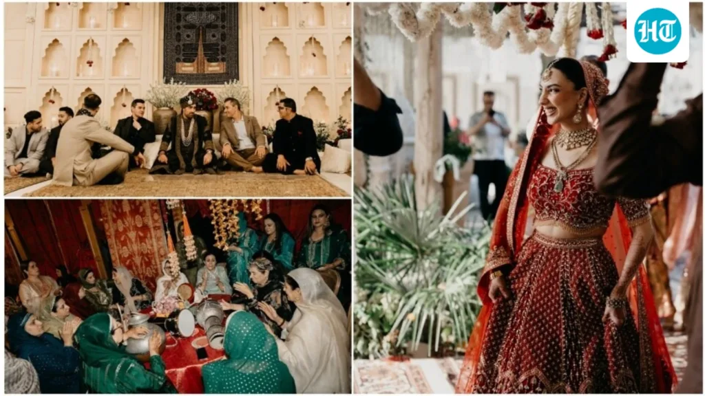 Inside a beautiful Kashmiri wedding in Srinagar: There was wazwan, kehwa, qawwali and a Falguni Shane Peacock lehenga Inside a beautiful Kashmiri wedding in Srinagar: There was wazwan, kehwa, qawwali and a Falguni Shane Peacock lehenga