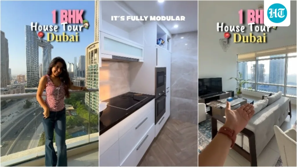 Inside a ₹28 lakh-a-year 1BHK in Dubai: How an all-white palette, low-profile furniture and skyline views make a small rental feel double its size Inside a ₹28 lakh-a-year 1BHK in Dubai: How an all-white palette, low-profile furniture and skyline views make a small rental feel double its size