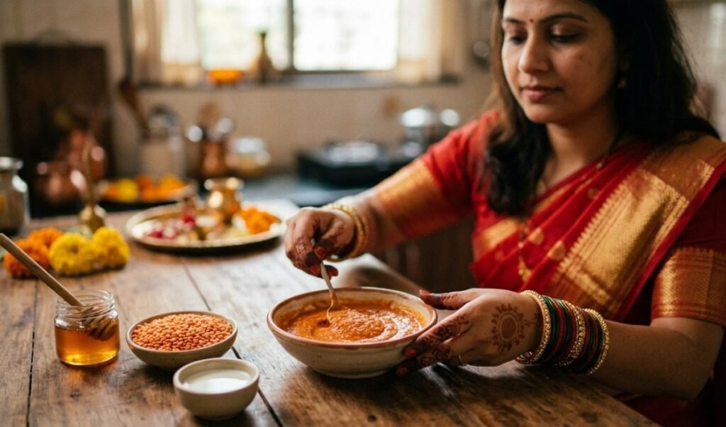 Karwa Chauth पर Parlour जैसा निखार देगा मसूर दाल Face Pack, घर पर ऐसे बनाएं Karwa Chauth पर Parlour जैसा निखार देगा मसूर दाल Face Pack, घर पर ऐसे बनाएं