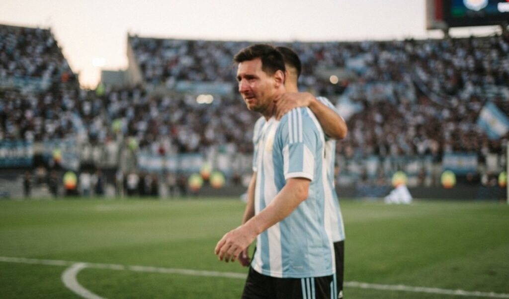 Lionel Messi की नम आंखों से विदाई, Argentina की जर्सी में 21 साल के सफर का हुआ अंत Lionel Messi की नम आंखों से विदाई, Argentina की जर्सी में 21 साल के सफर का हुआ अंत