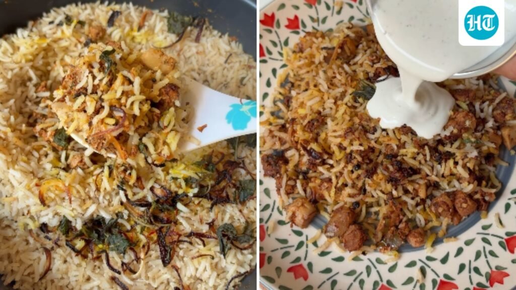 Looking for an indulgent but healthy veg meal? Fitness influencer shares soya and mushroom biryani recipe loaded with protein and fibre Looking for an indulgent but healthy veg meal? Fitness influencer shares soya and mushroom biryani recipe loaded with protein and fibre