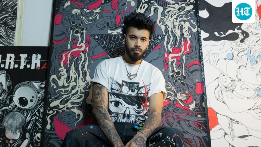 Meet Assamese artist Santanu Hazarika who quit engineering to become a doodle artist and now designs your favourite gaming jerseys, cola campaigns