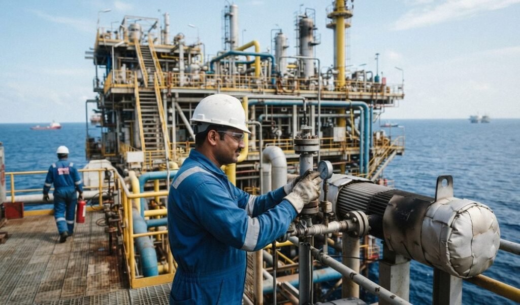 Mumbai High में ONGC के गैस प्लेटफॉर्म पर आग, कोई हताहत नहीं