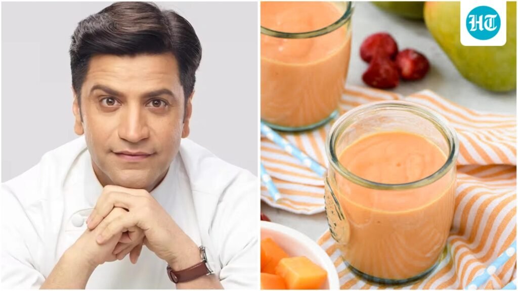 Navratri 2026: How to make Chef Kunal Kapur’s refreshing papaya smoothie for vrat Navratri 2026: How to make Chef Kunal Kapur’s refreshing papaya smoothie for vrat