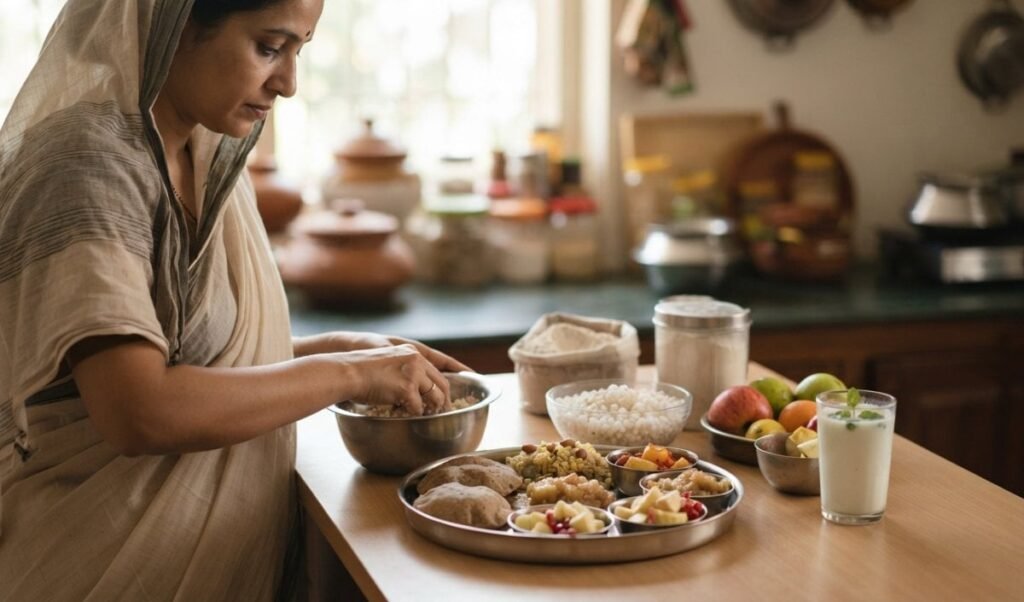 Navratri Diet: 9 दिन के व्रत में कमजोरी दूर करेगी ये खास पौष्टिक फलाहारी थाली Navratri Diet: 9 दिन के व्रत में कमजोरी दूर करेगी ये खास पौष्टिक फलाहारी थाली