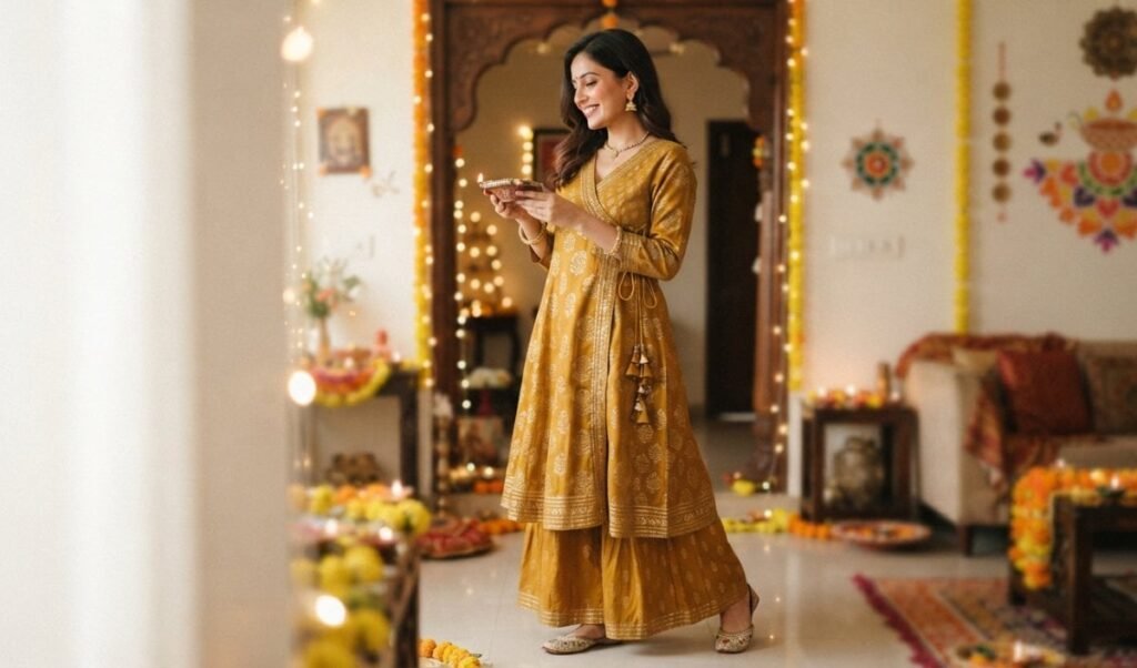 Navratri और ऑफिस पार्टी में Peplum Angrakha Co-ord Set देगा स्लिम लुक, बिना दुपट्टे पाएं आराम Navratri और ऑफिस पार्टी में Peplum Angrakha Co-ord Set देगा स्लिम लुक, बिना दुपट्टे पाएं आराम