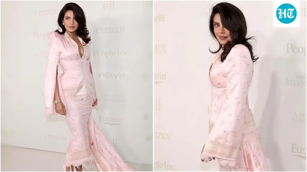 Priyanka Chopra reunites with stylist Law Roach after 2023 falling out over ‘sample size’ controversy; serves stunning baby pink red carpet look