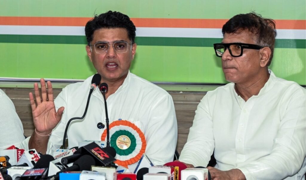 Punjab में हत्या और Extortion पर Sachin Pilot का वार, कहा- जनता अब बदलाव करेगी
