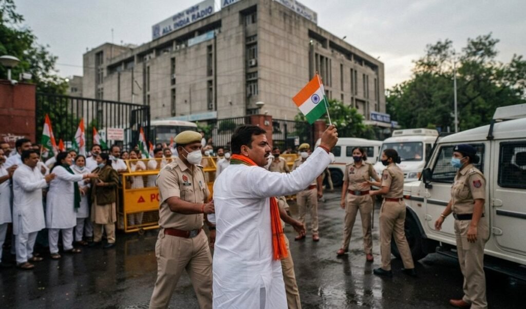 Rahul Gandhi और Priyanka Gandhi हिरासत में, CEC ज्ञानेश कुमार के खिलाफ कर रहे थे प्रदर्शन Rahul Gandhi और Priyanka Gandhi हिरासत में, CEC ज्ञानेश कुमार के खिलाफ कर रहे थे प्रदर्शन