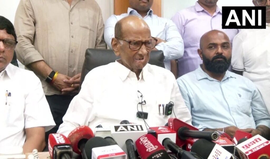 SIR और MPSC आंदोलन पर बोले Sharad Pawar, ‘सरकार छात्रों से बात करे, बातचीत से निकलेगा समाधान’ SIR और MPSC आंदोलन पर बोले Sharad Pawar, ‘सरकार छात्रों से बात करे, बातचीत से निकलेगा समाधान’